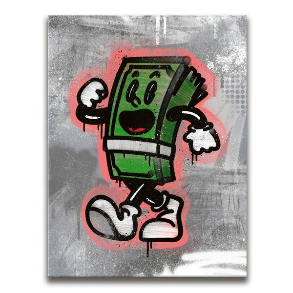 Money Mascot - Graffiti