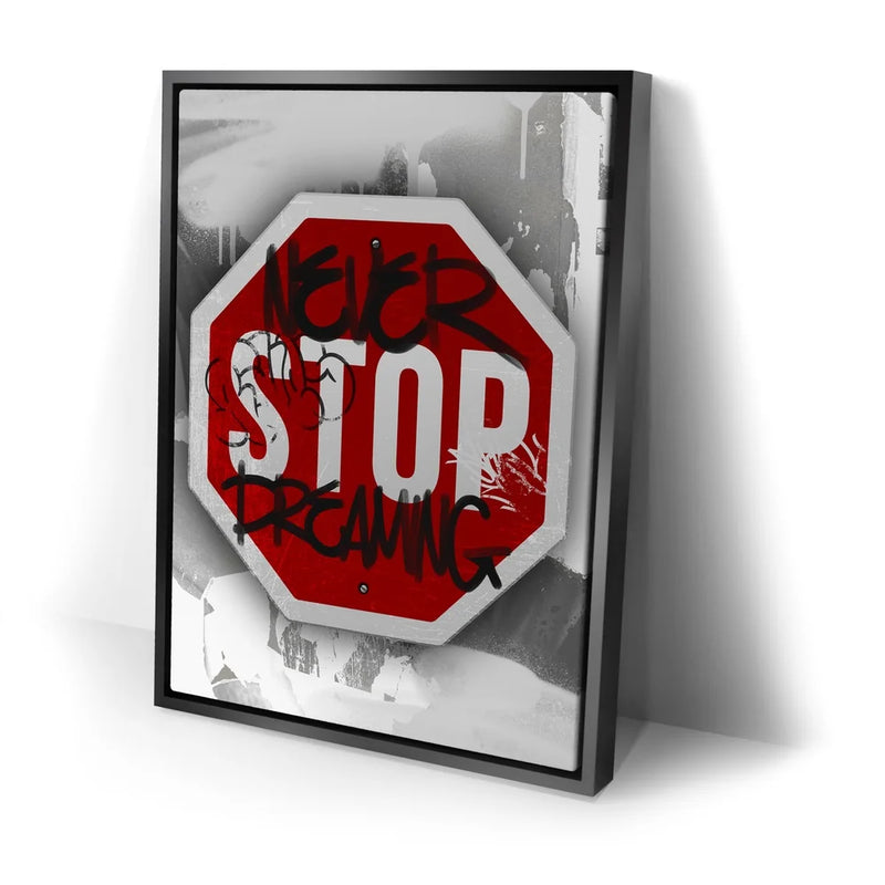Never Stop Dreaming - Graffiti