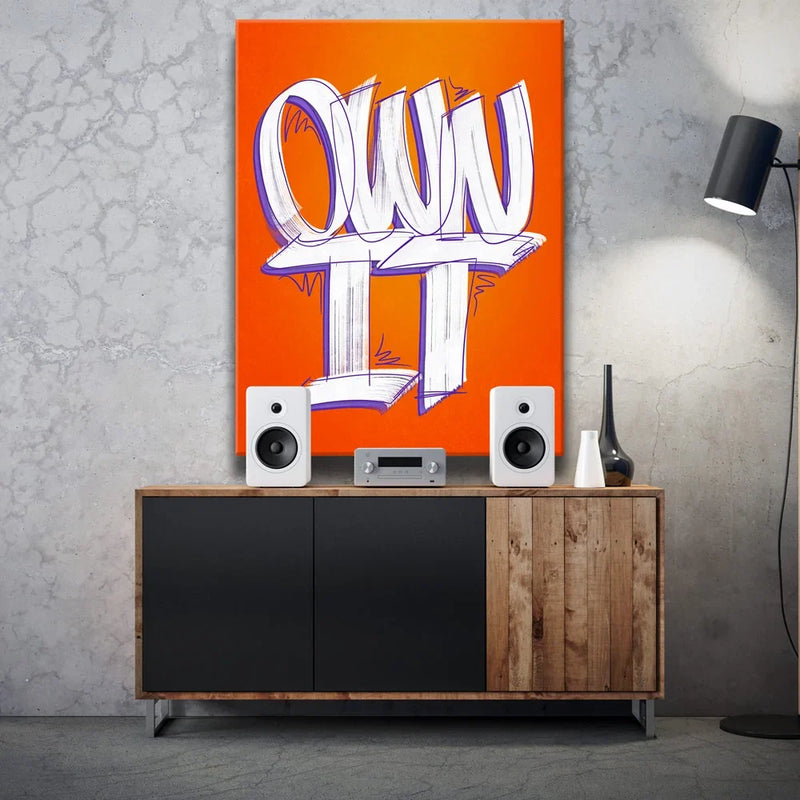 Own It - Calligraphy