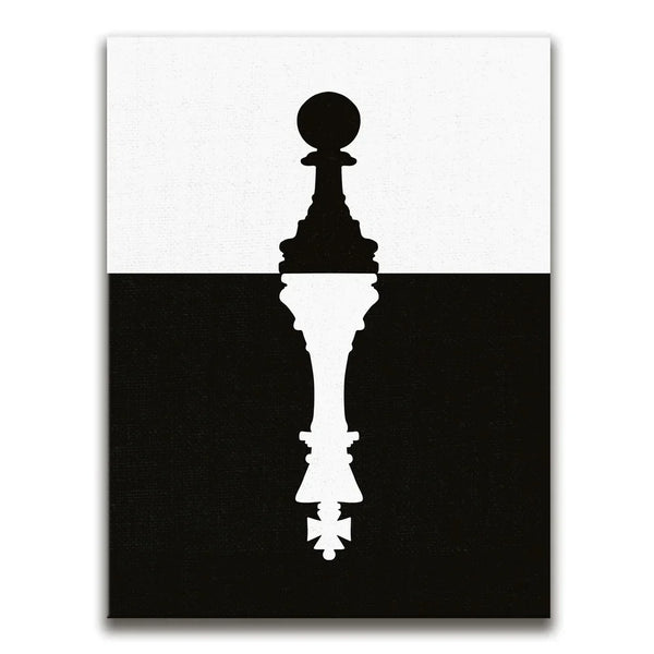 Pawns Become Kings - Black And White