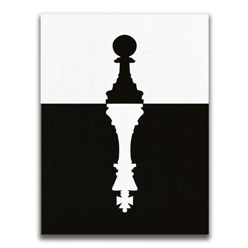 Pawns Become Kings - Black And White