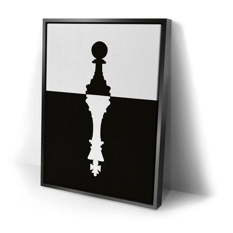 Pawns Become Kings - Black And White