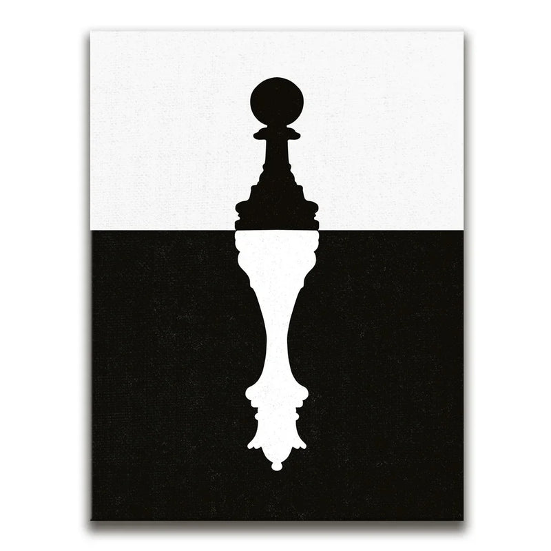 Pawns Become Queens - Black And White