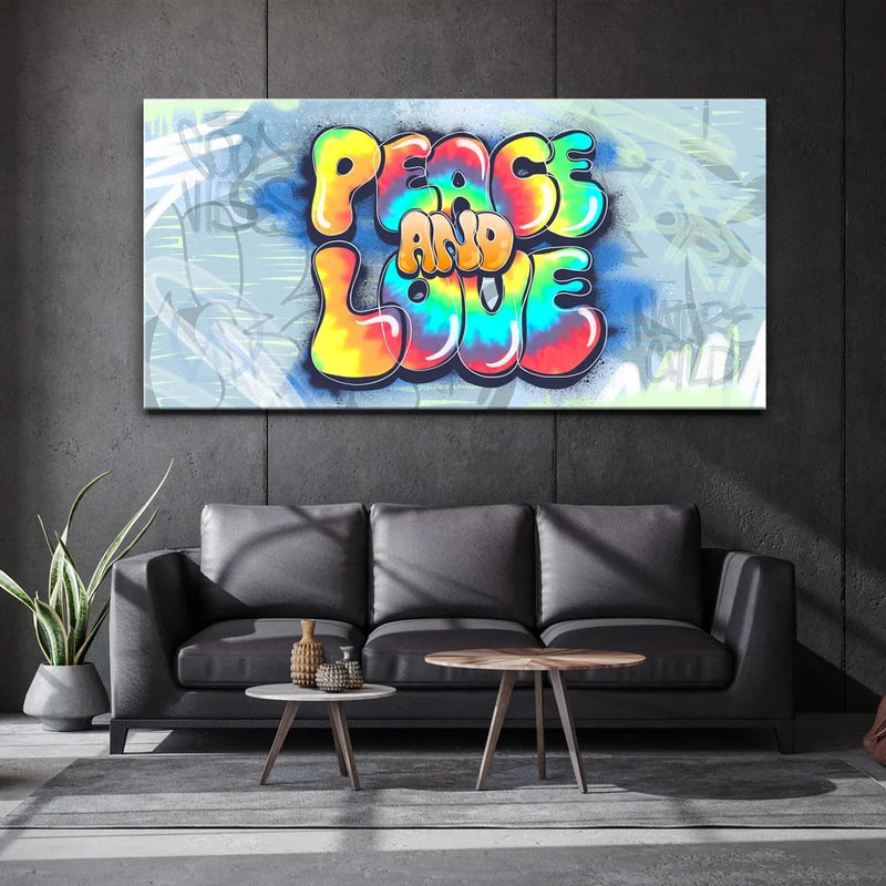 Peace & Love - Graffiti
