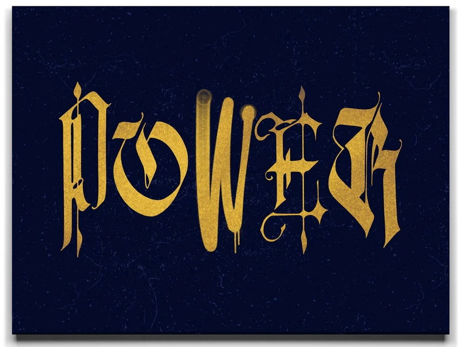 Power - Typography