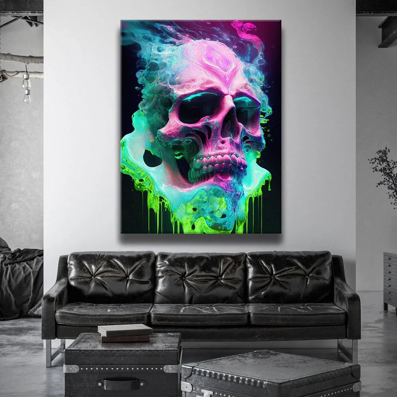 Psychedelic Skull