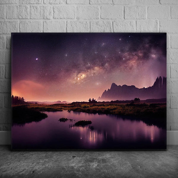 Purple Milky Way