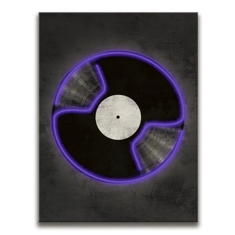 Record - Neon Style