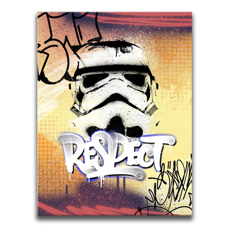 Respect - Stencil Graffiti