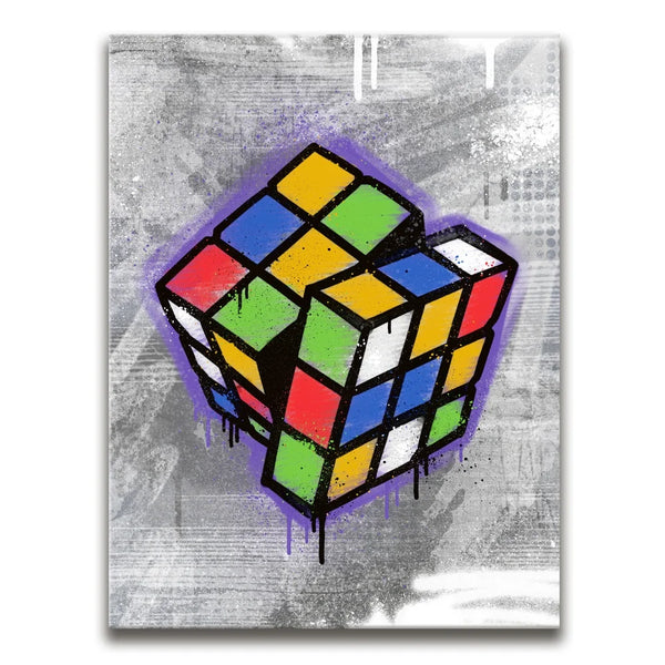 Rubik's Cube - Graffiti