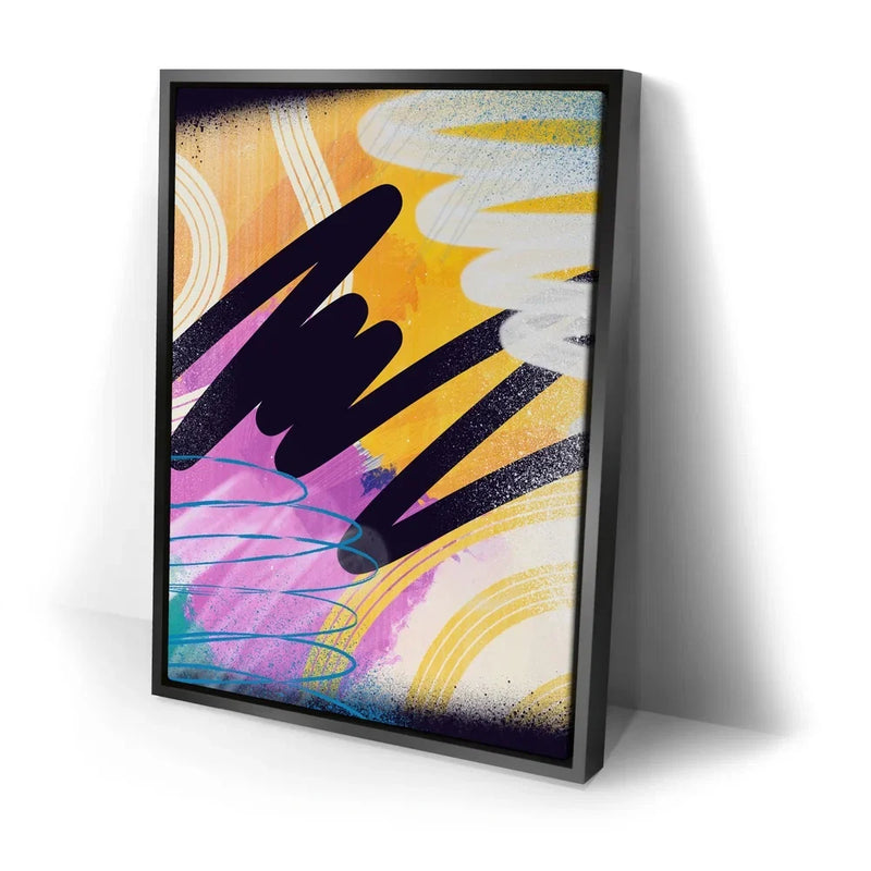 Scribbles After Midnight - Abstract Graffiti