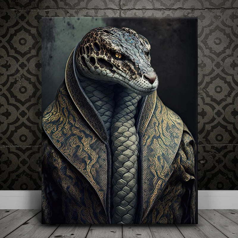 Snake Wearing Snake Skin