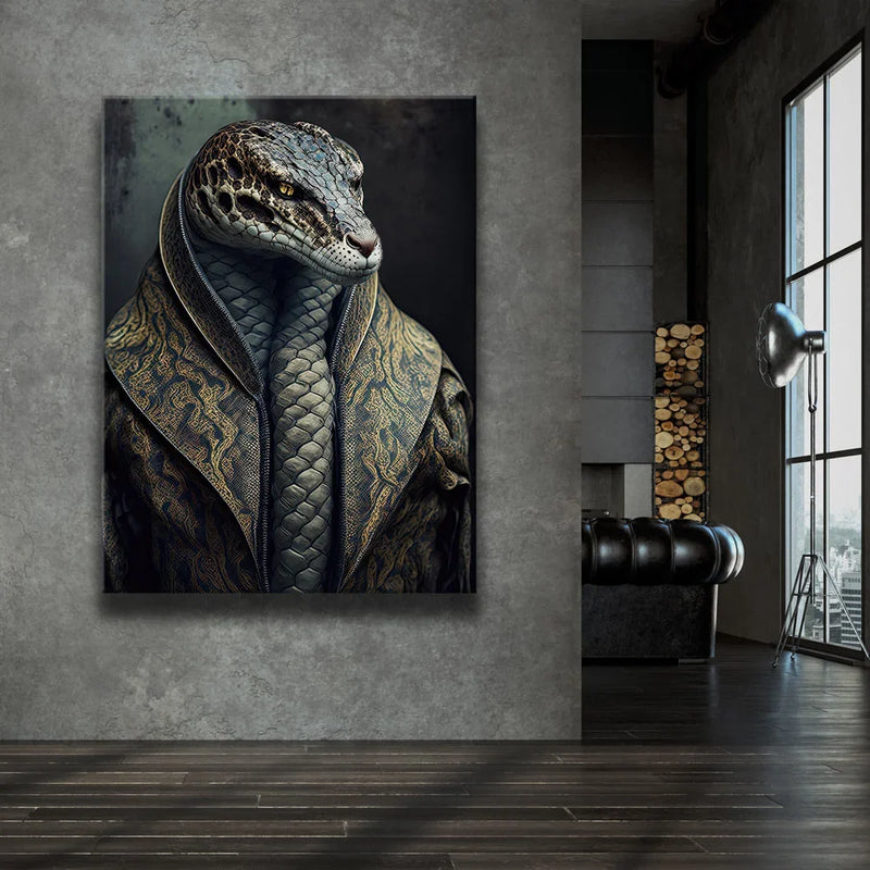 Snake Wearing Snake Skin