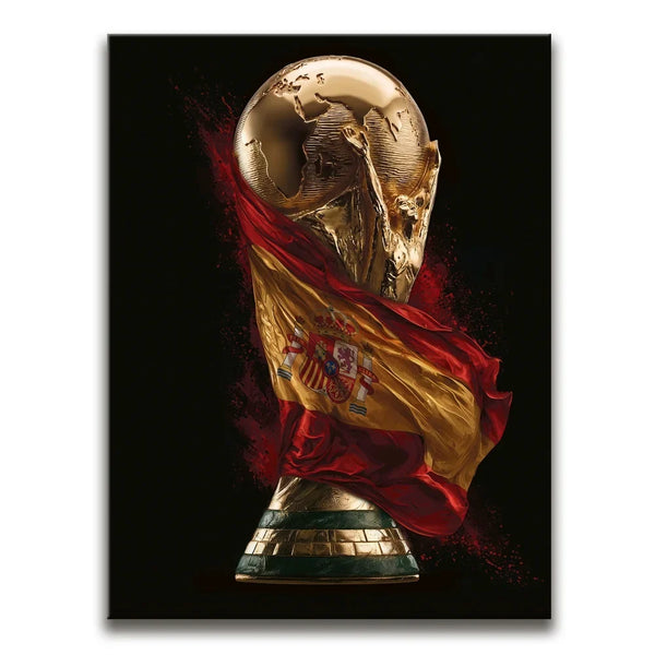 SPAIN, DRAPED IN DESTINY - FOOTBALL
