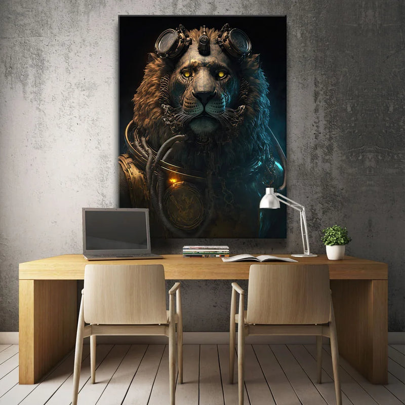 Steampunk Lion