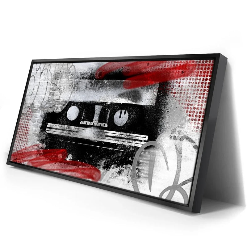 Tape Cassette - Retro Graffiti