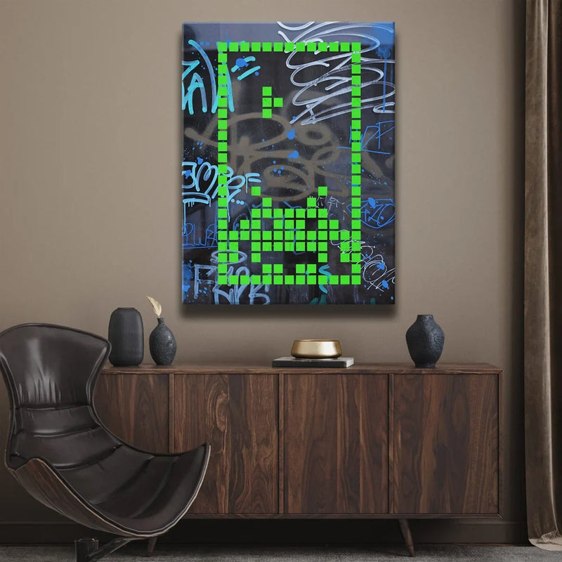 Tetris Graffiti Invader