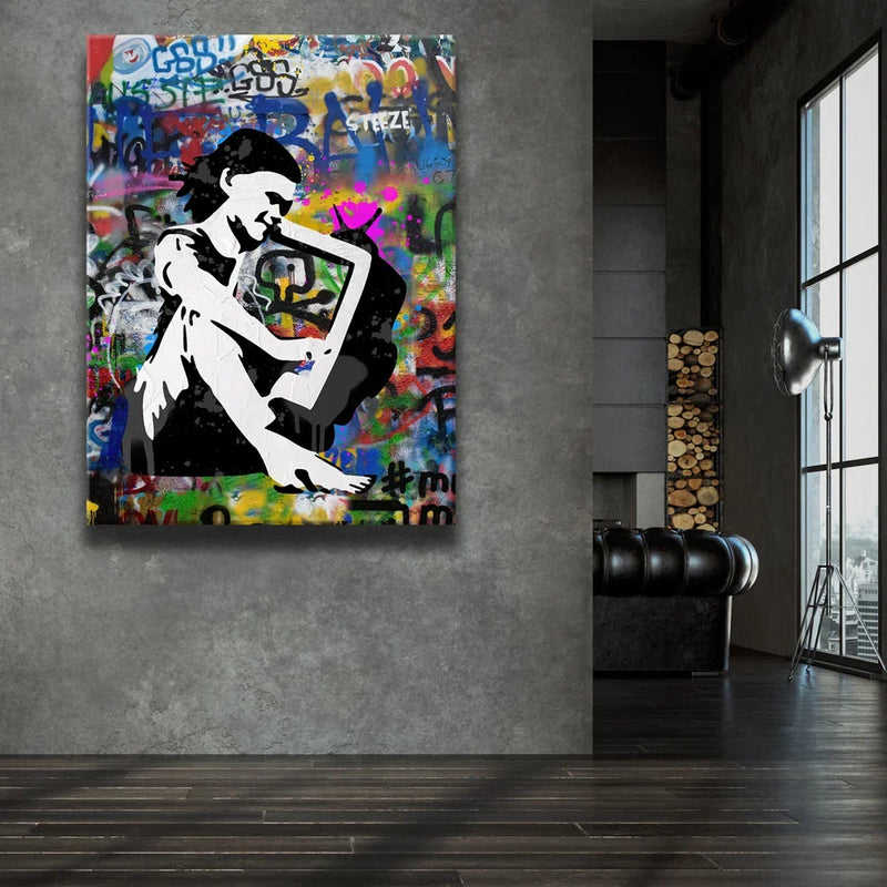 The End - Graffiti Banksy Mashup