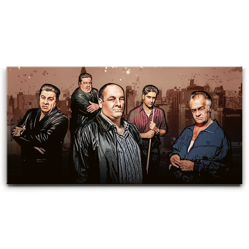 The Sopranos Canvas Set