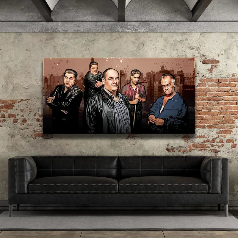 The Sopranos Canvas Set