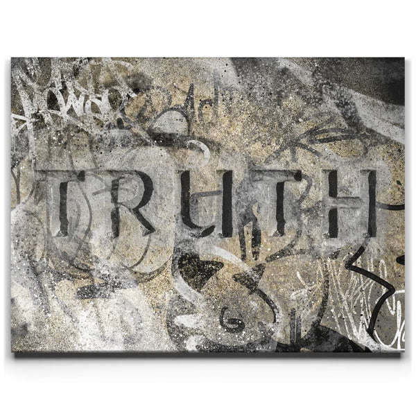 Truth Stone - Graffiti - Sepia