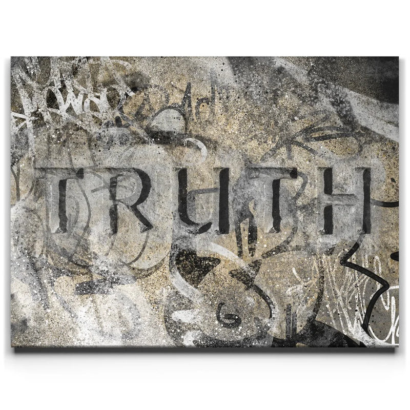 Truth Stone - Graffiti - Sepia