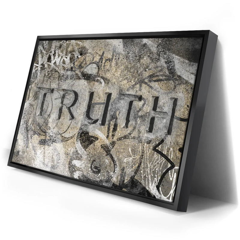 Truth Stone - Graffiti - Sepia