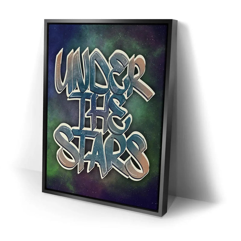 Under The Stars II - Calligraphy