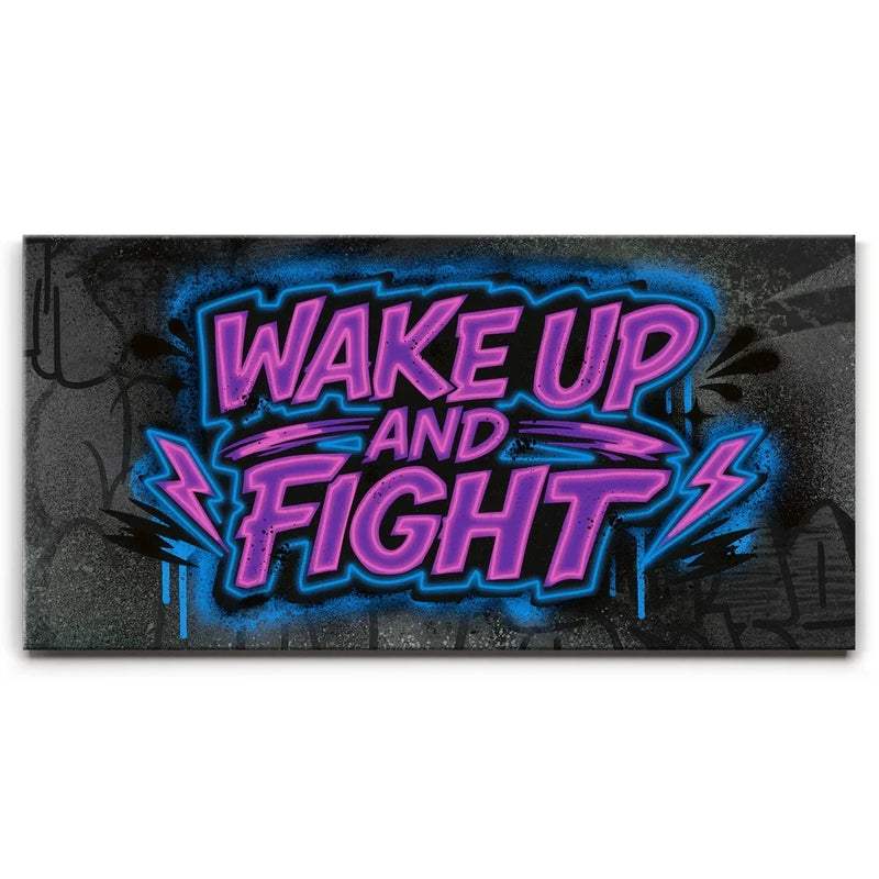 Wake Up And Fight, Cymberpunk - Graffiti