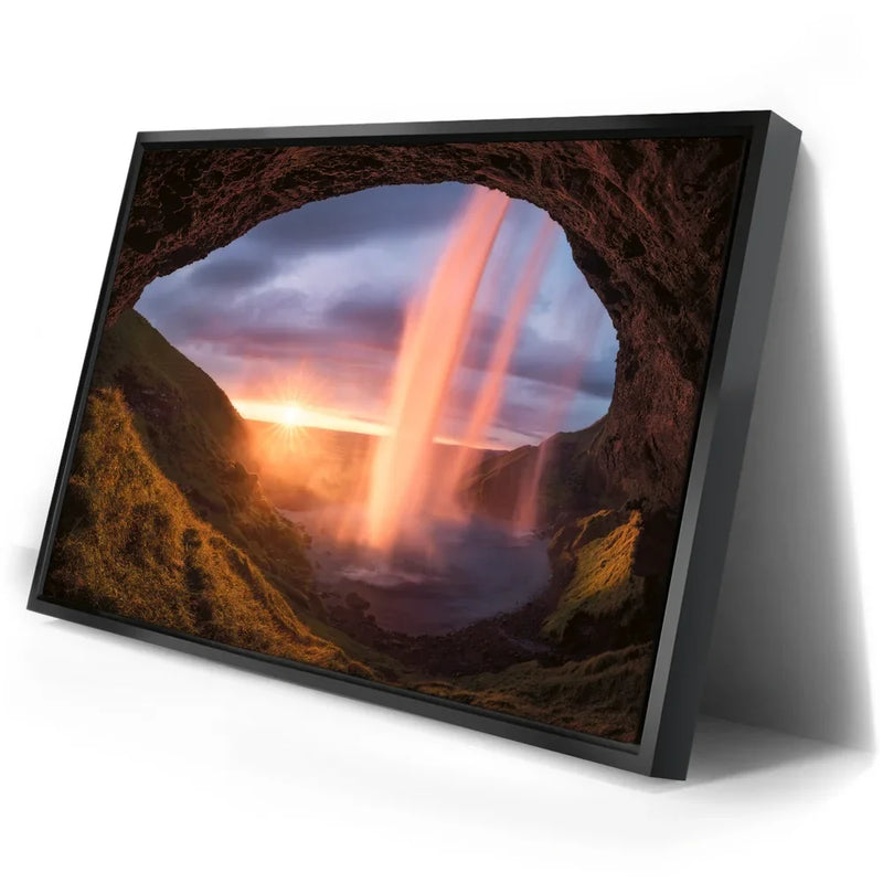 Waterfall On Fire