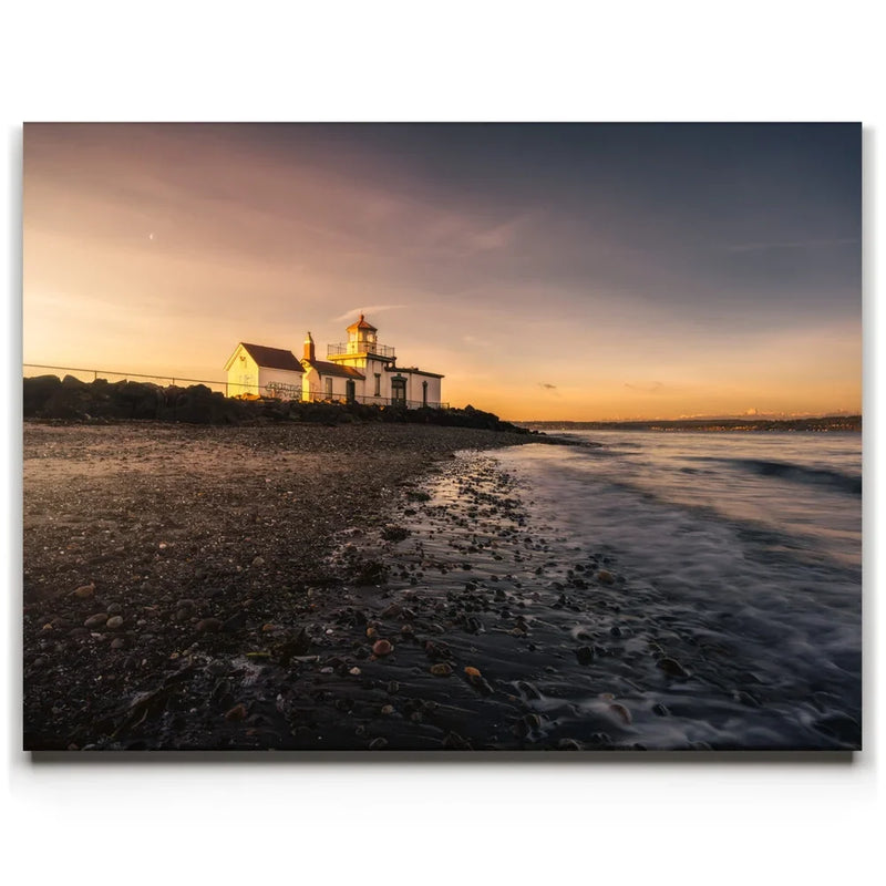 West Point Lighthouse Sunrise - Seattle Wa