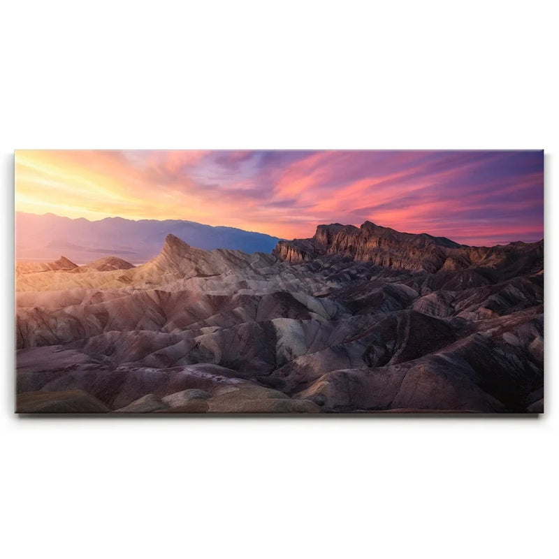 Zabriskie Point Sunset - Death Valley, CA