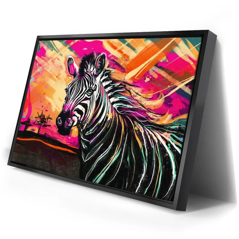 Zebra Sunset