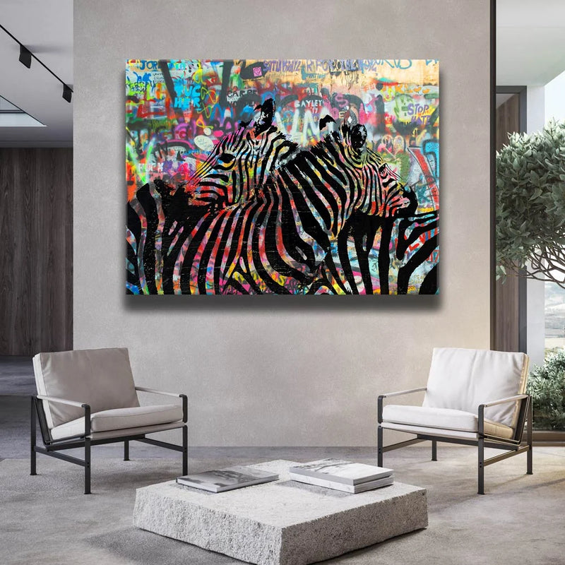 Zebras - Graffiti